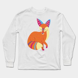 Zorro coyote Alebrije #6 Long Sleeve T-Shirt